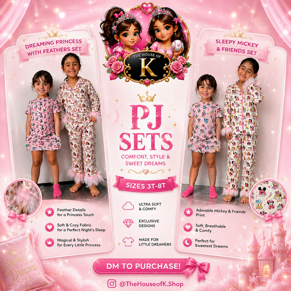 Feather Princess Long PJs