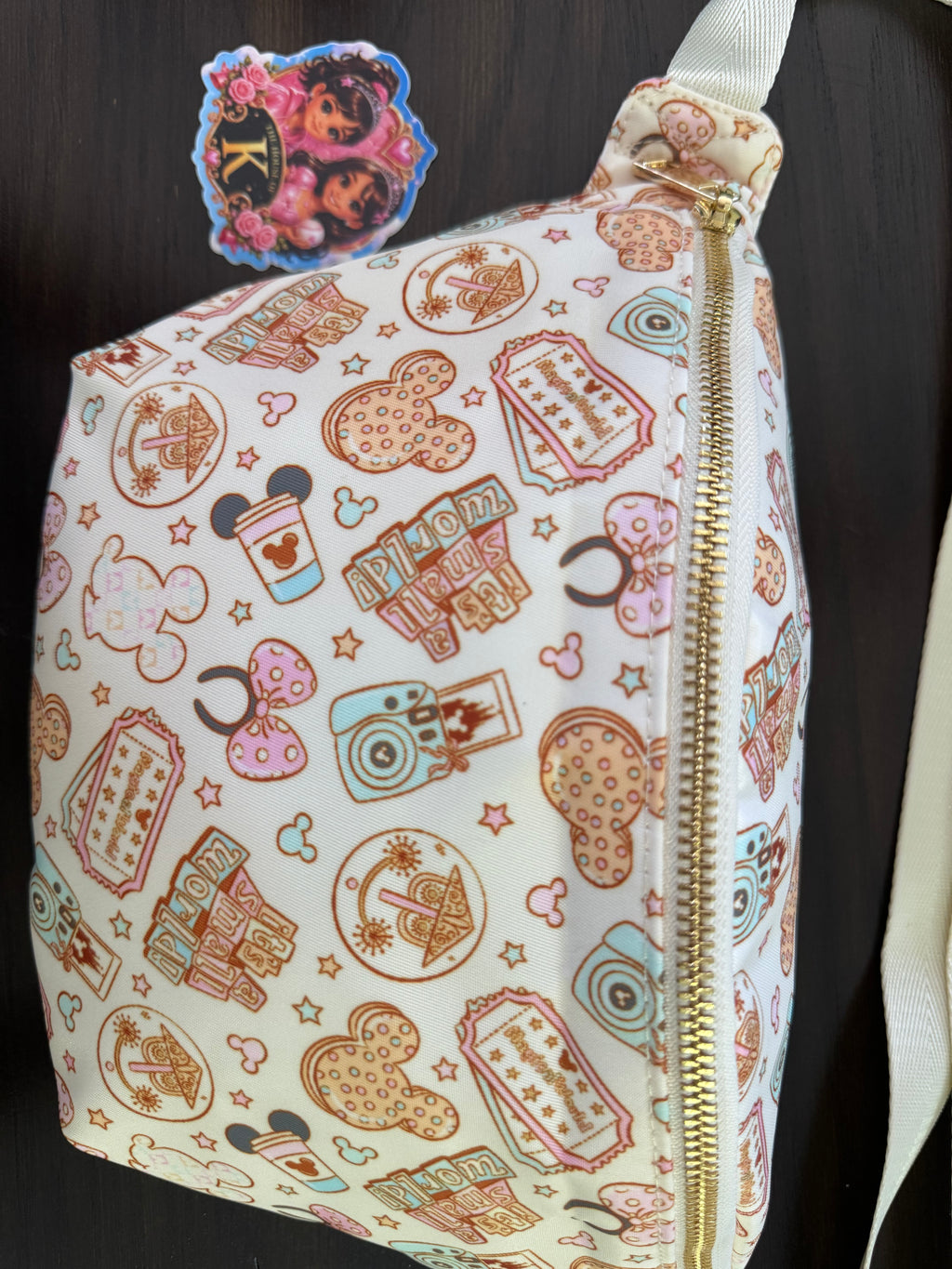 Yellow Ride & Snacks Park Waist Bag