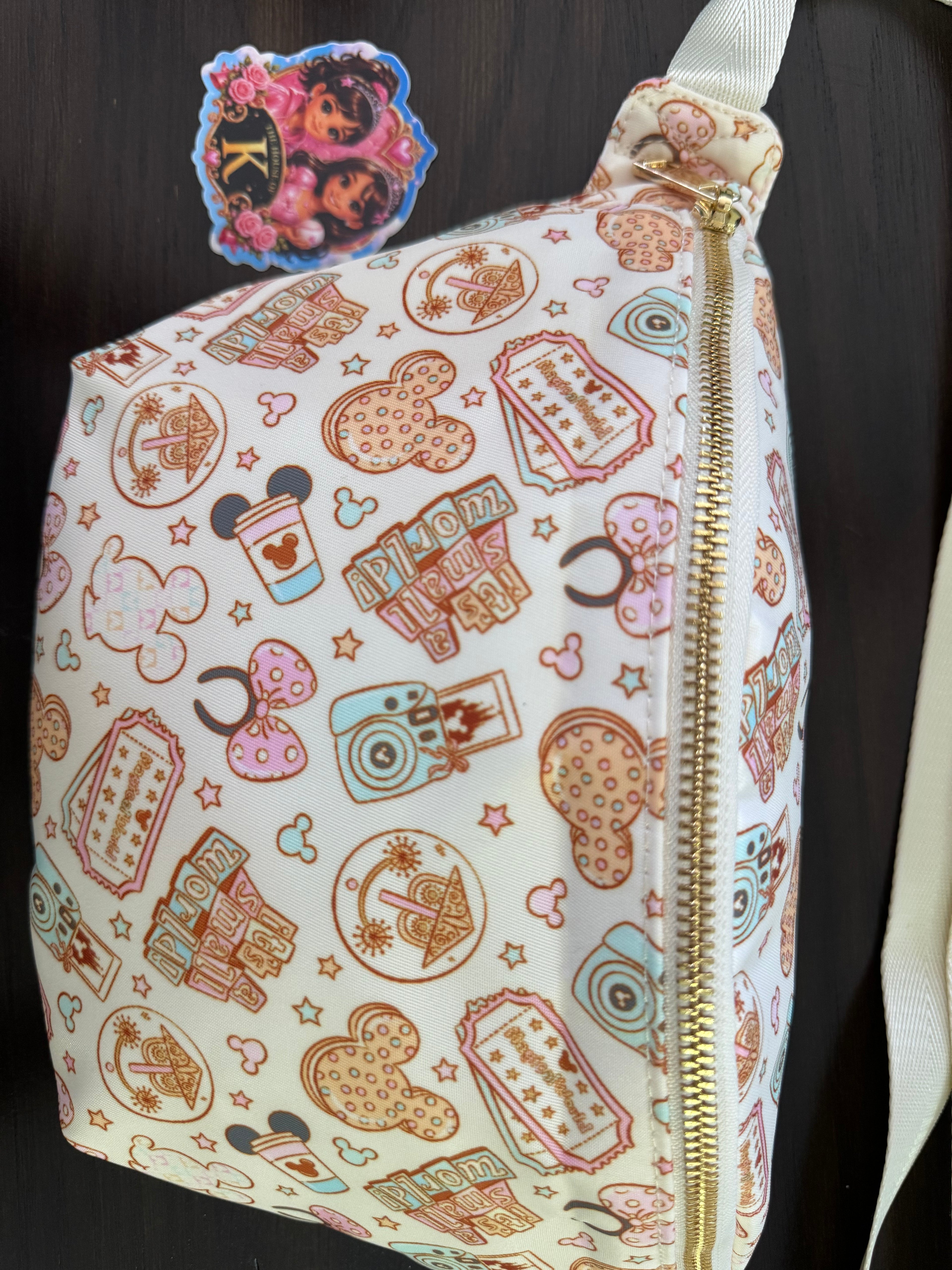 Yellow Ride & Snacks Park Waist Bag