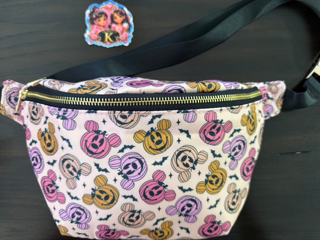Halloween Mickey Heads Waist Bag
