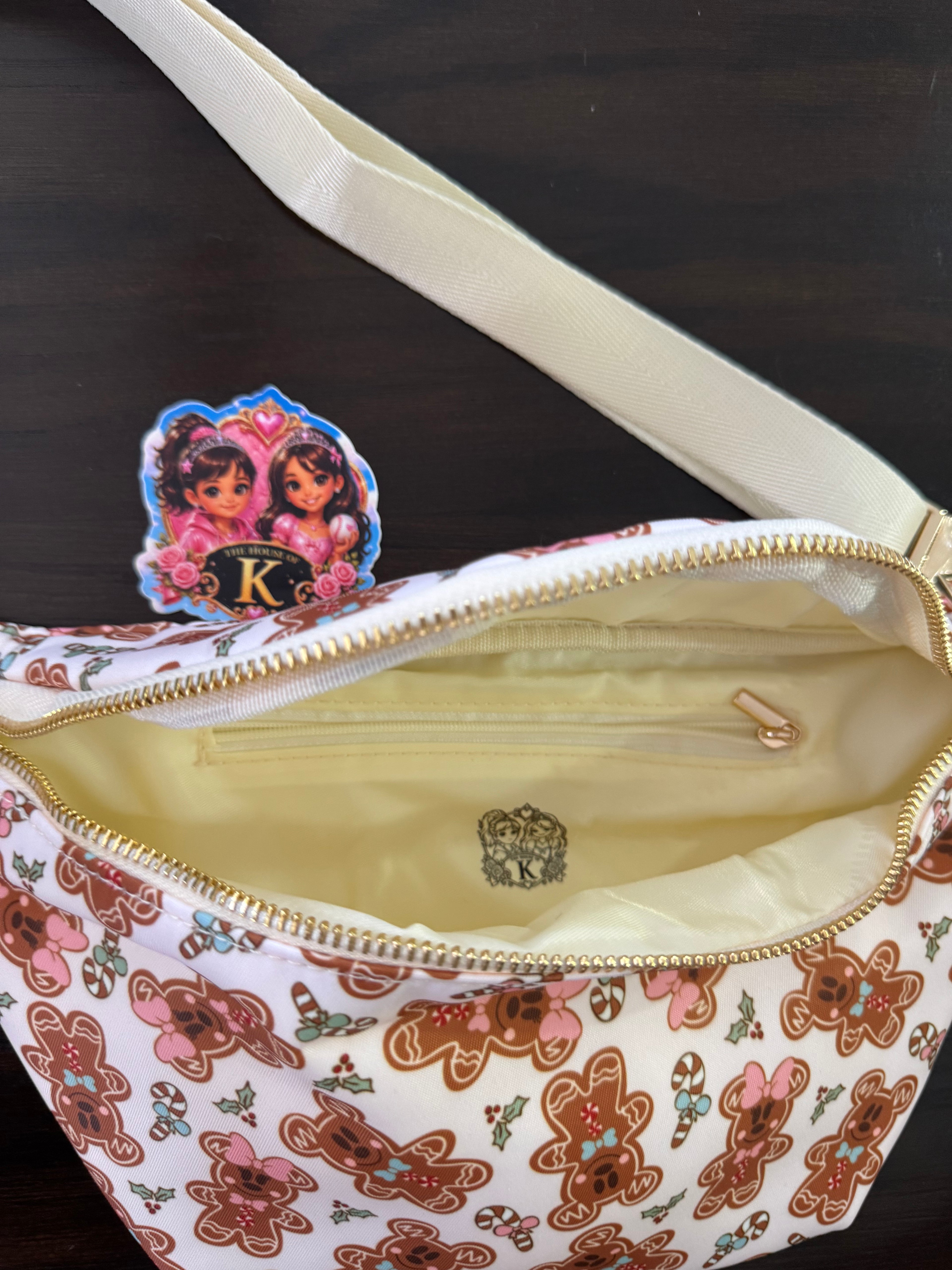 Gingerbread Cookie Waist Bag