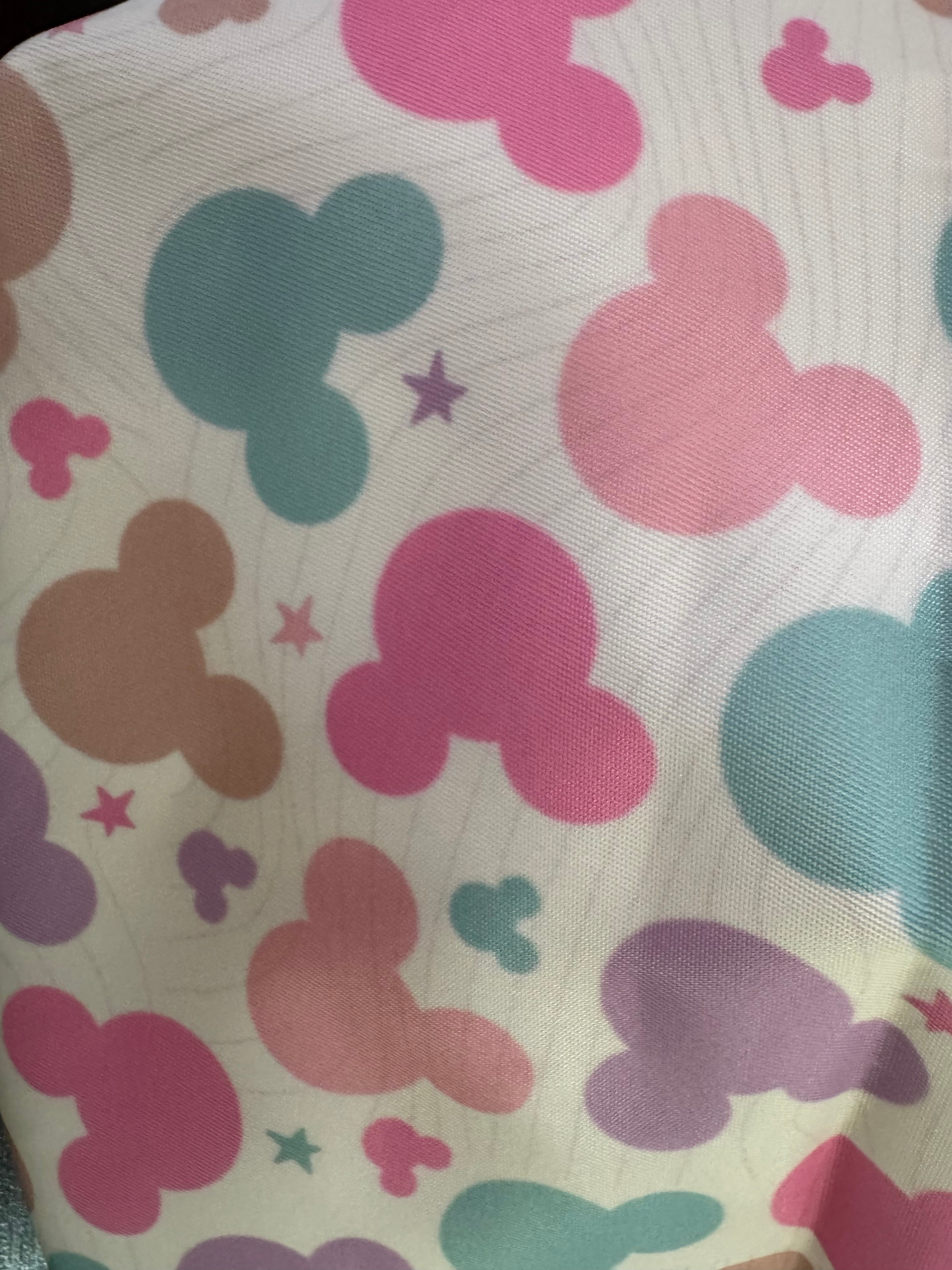 Pastel Mickey Heads Waist Bag