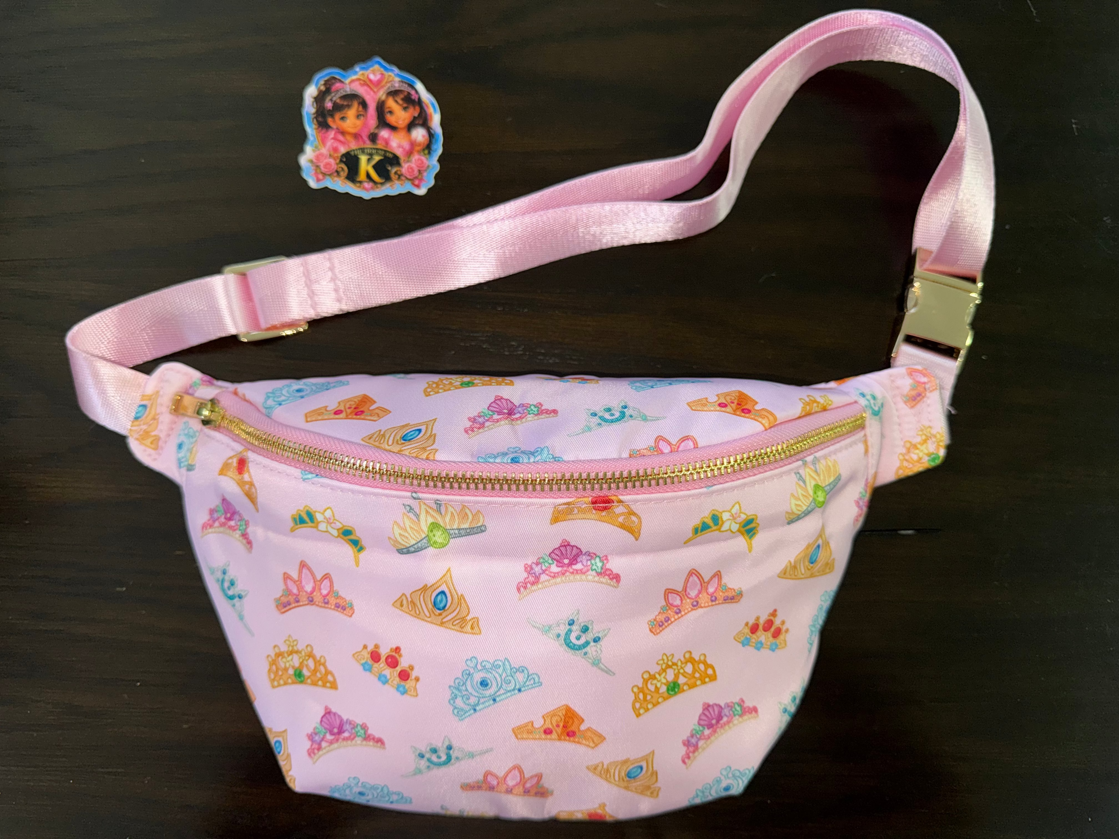 Princess Crowns Waist Bag