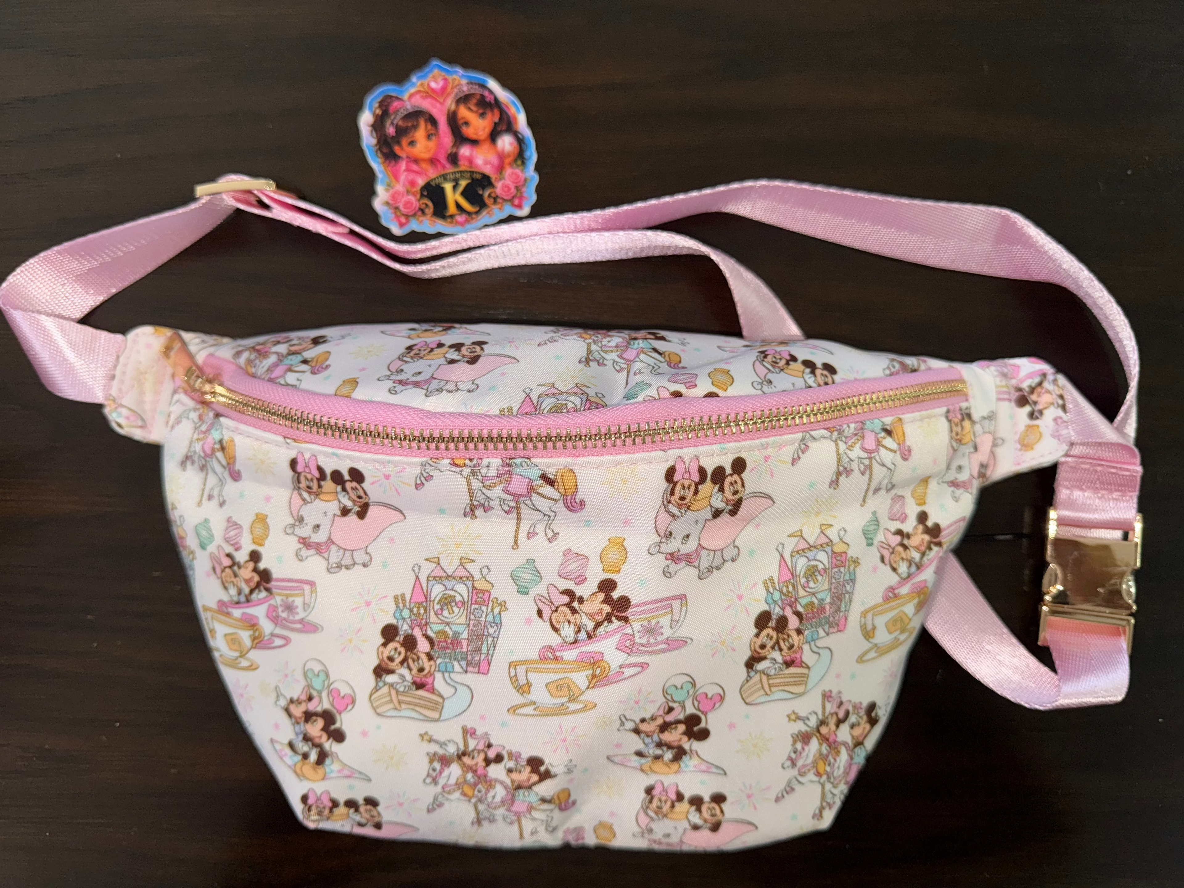Mickey & Minnie Together Waist Bag