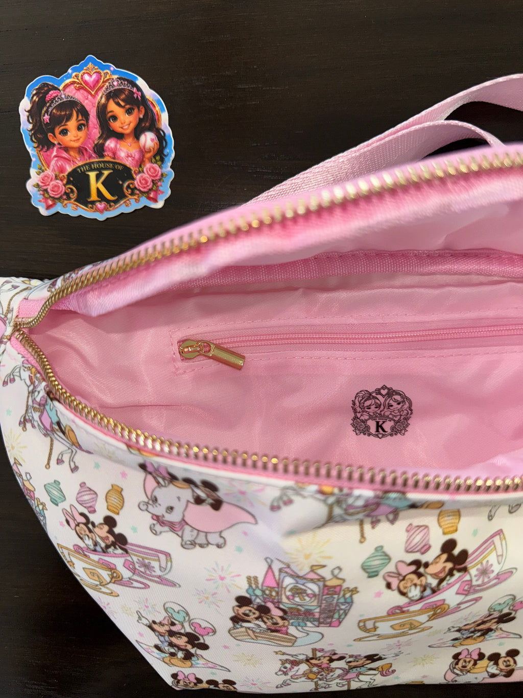 Mickey & Minnie Together Waist Bag