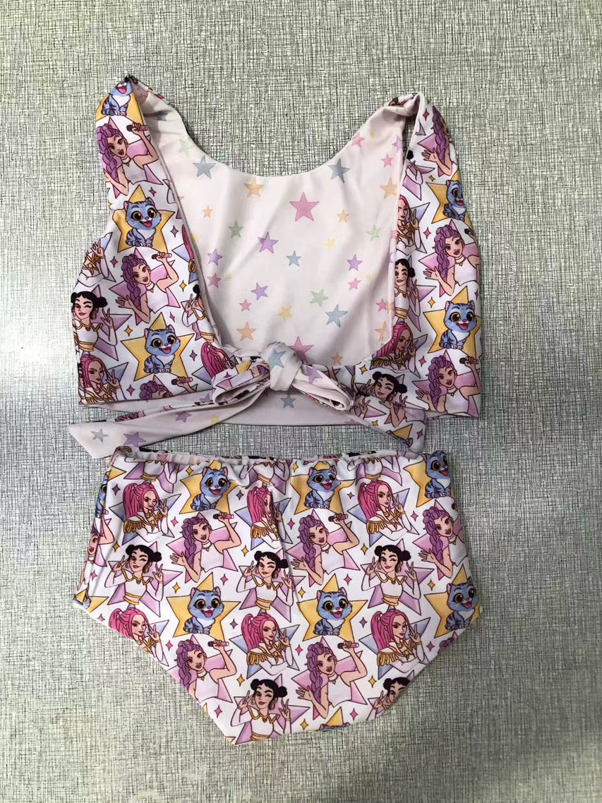 Huntrix Double-sided Swimsuit Set