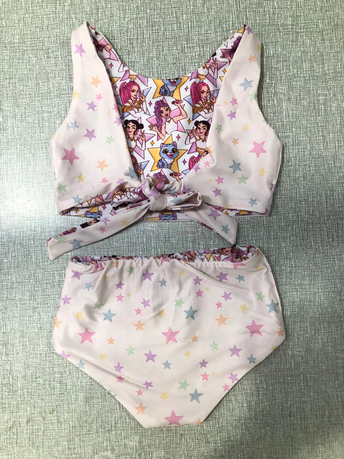 Huntrix Double-sided Swimsuit Set