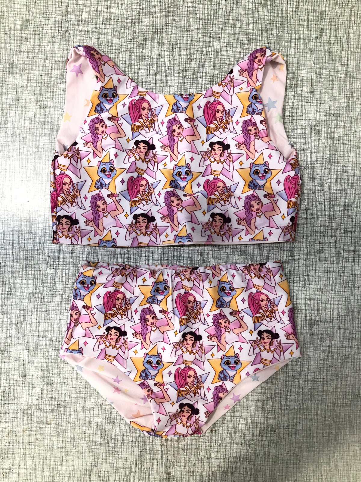 Huntrix Double-sided Swimsuit Set