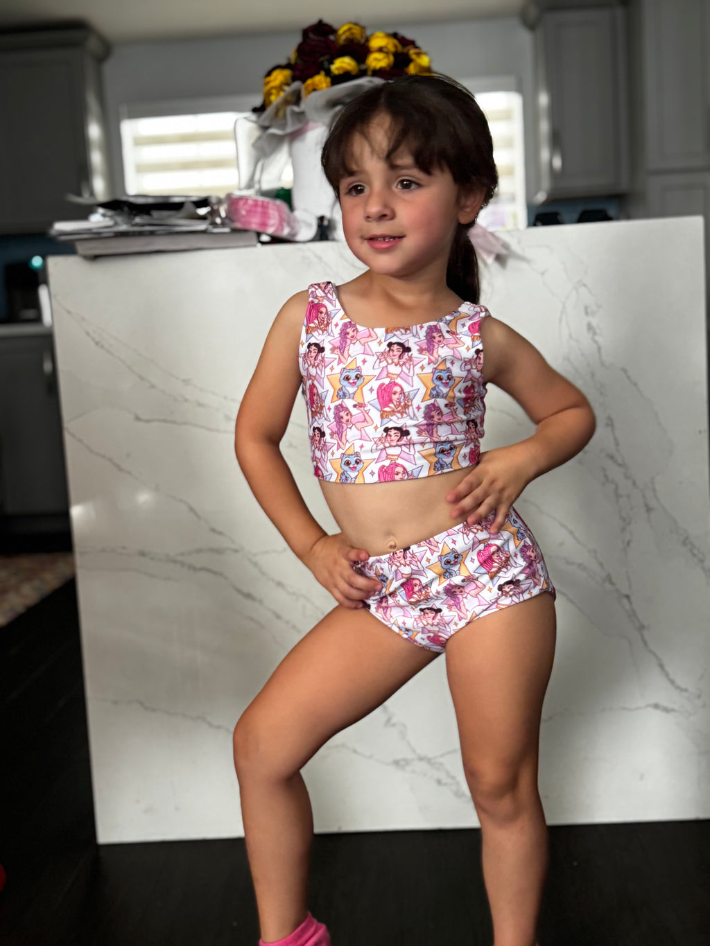 Huntrix Double-sided Swimsuit Set