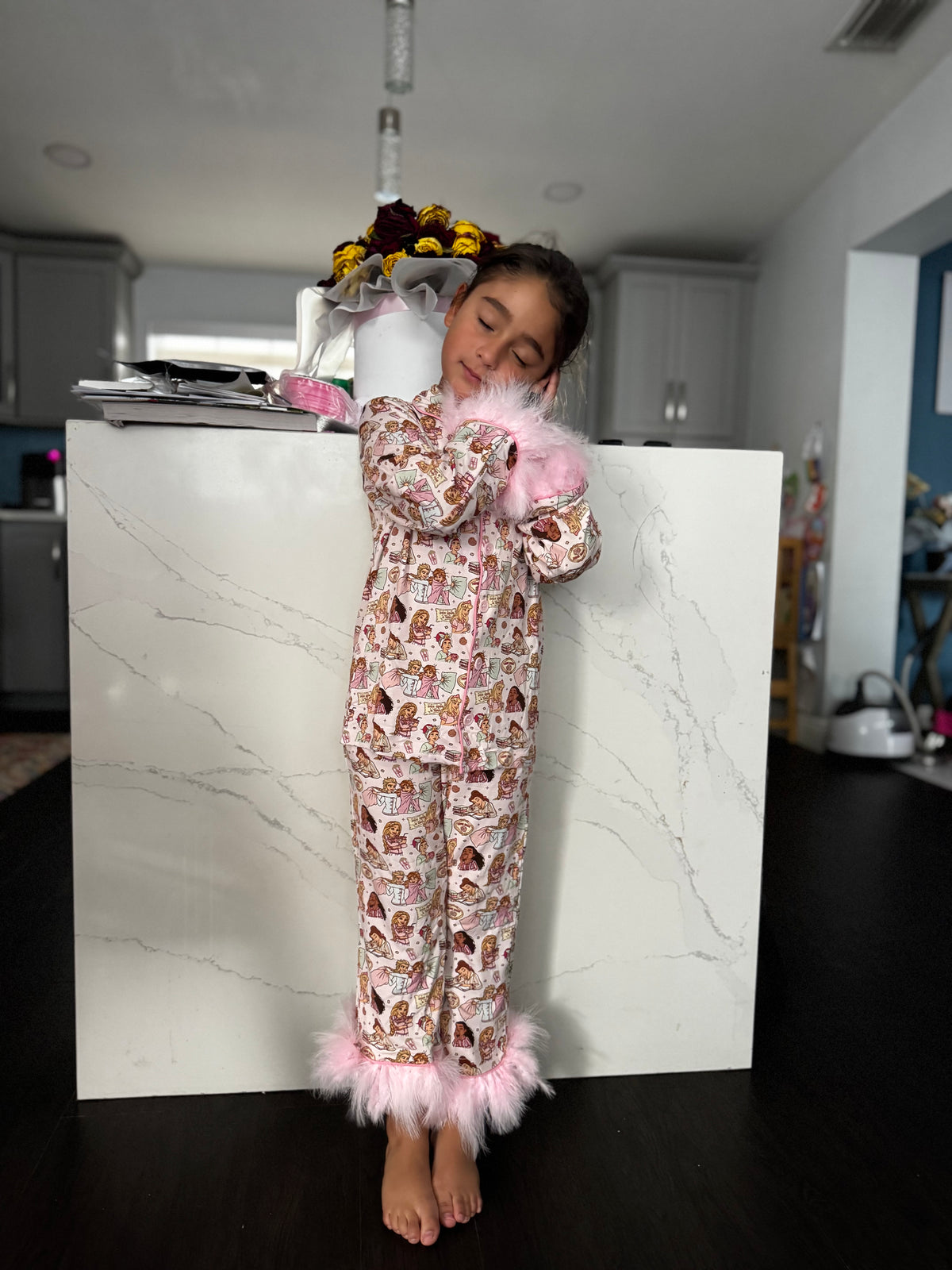 Feather Princess Long PJs