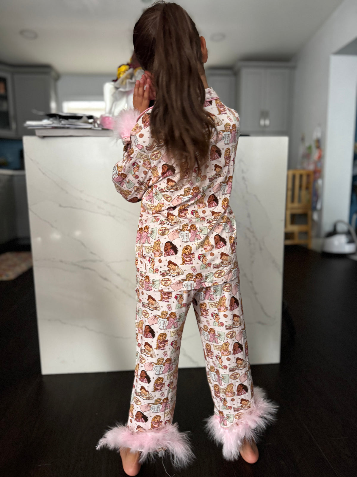 Feather Princess Long PJs