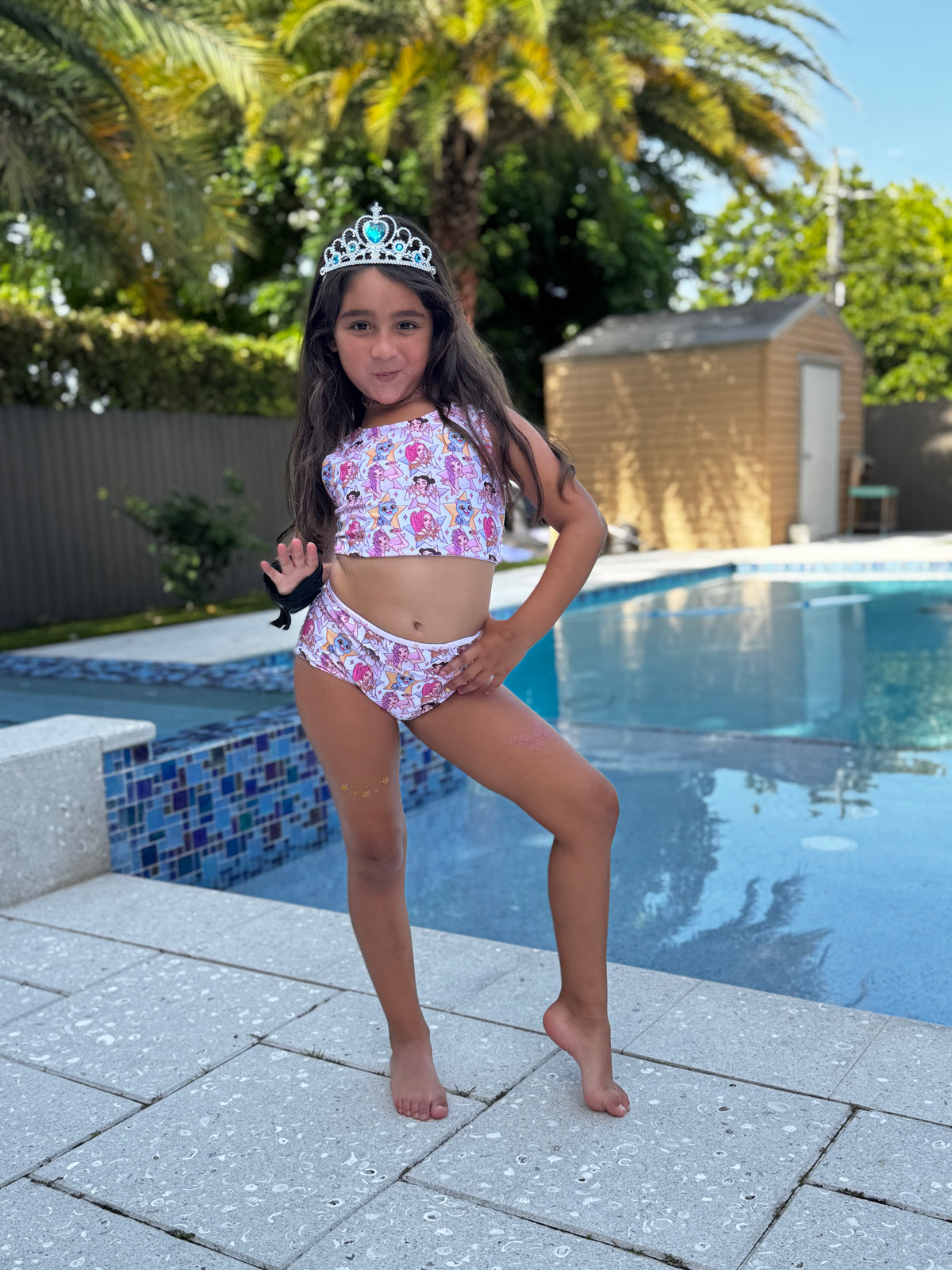 Huntrix Double-sided Swimsuit Set