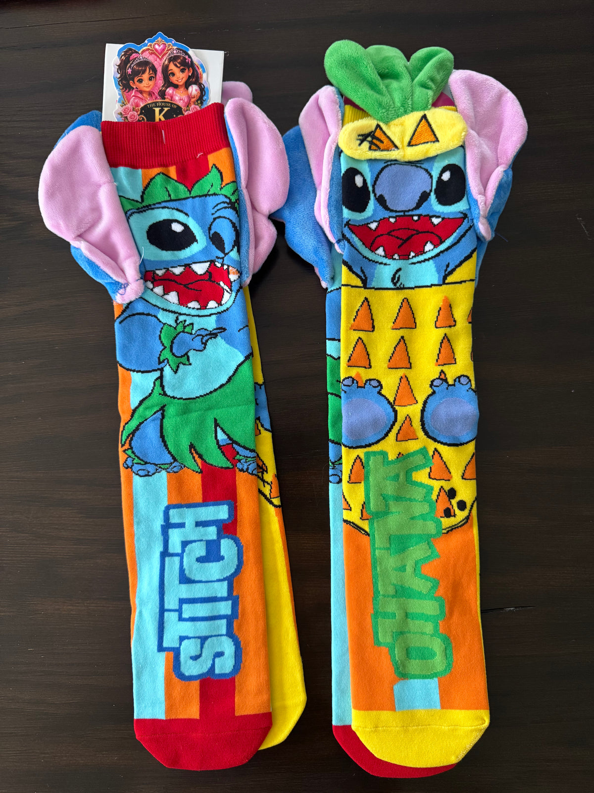 Pineapple Stitch Socks