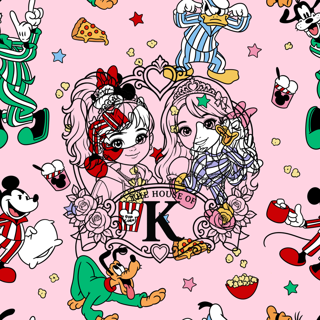 PJ Short Set Disney Characters