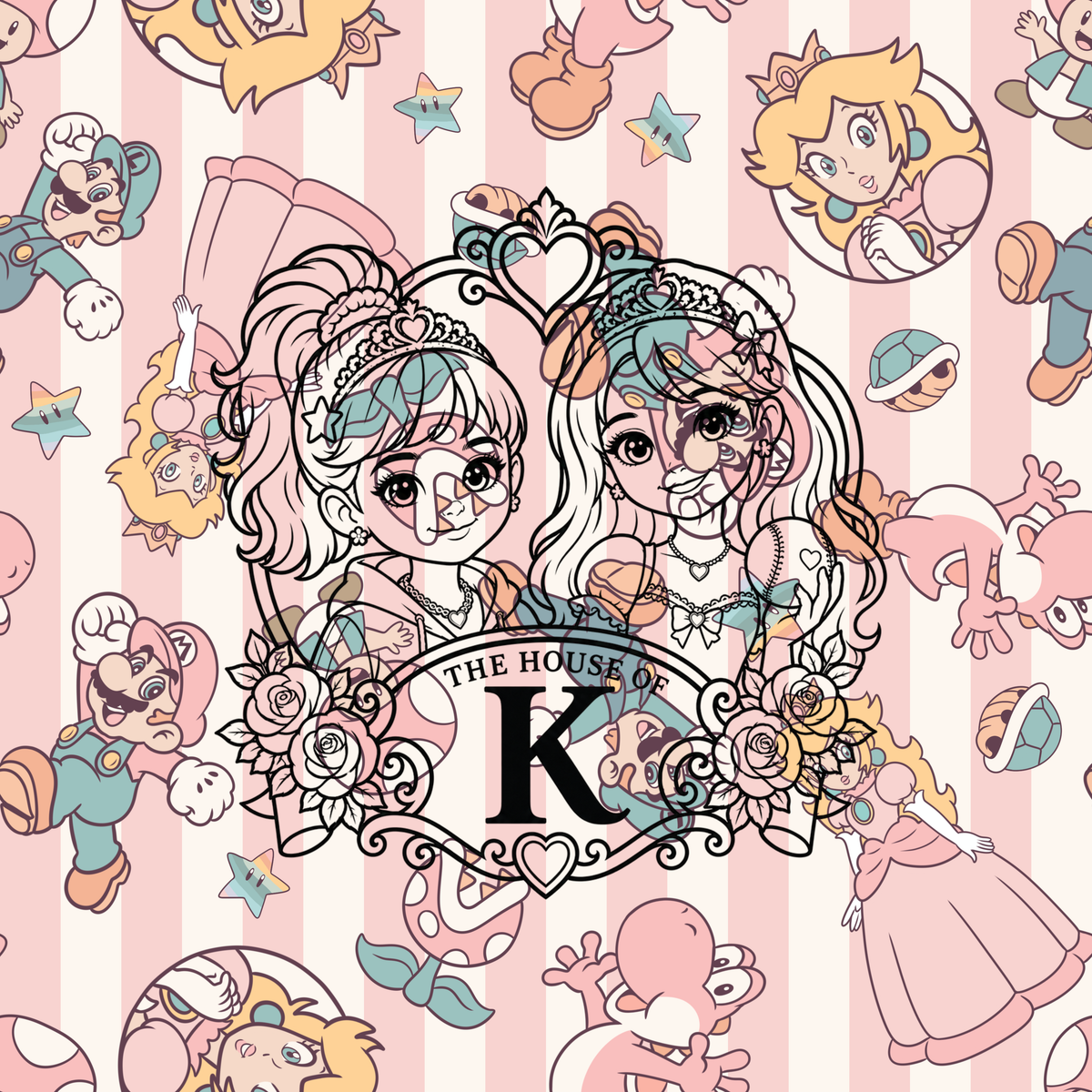 Mario Land Mesh 2 Piece